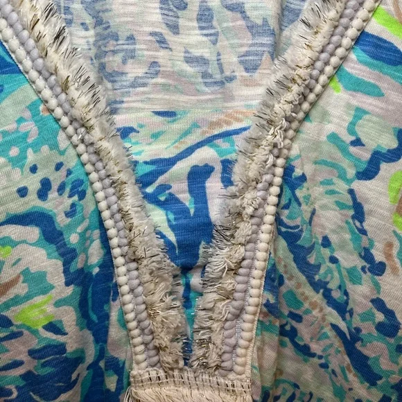 Lilly Pulitzer “Zandra” Dress – Medium – Blue/Green - Picture 5 of 9